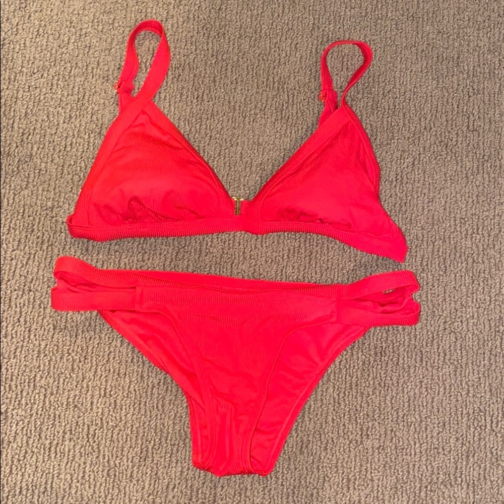 Red Bikini Set